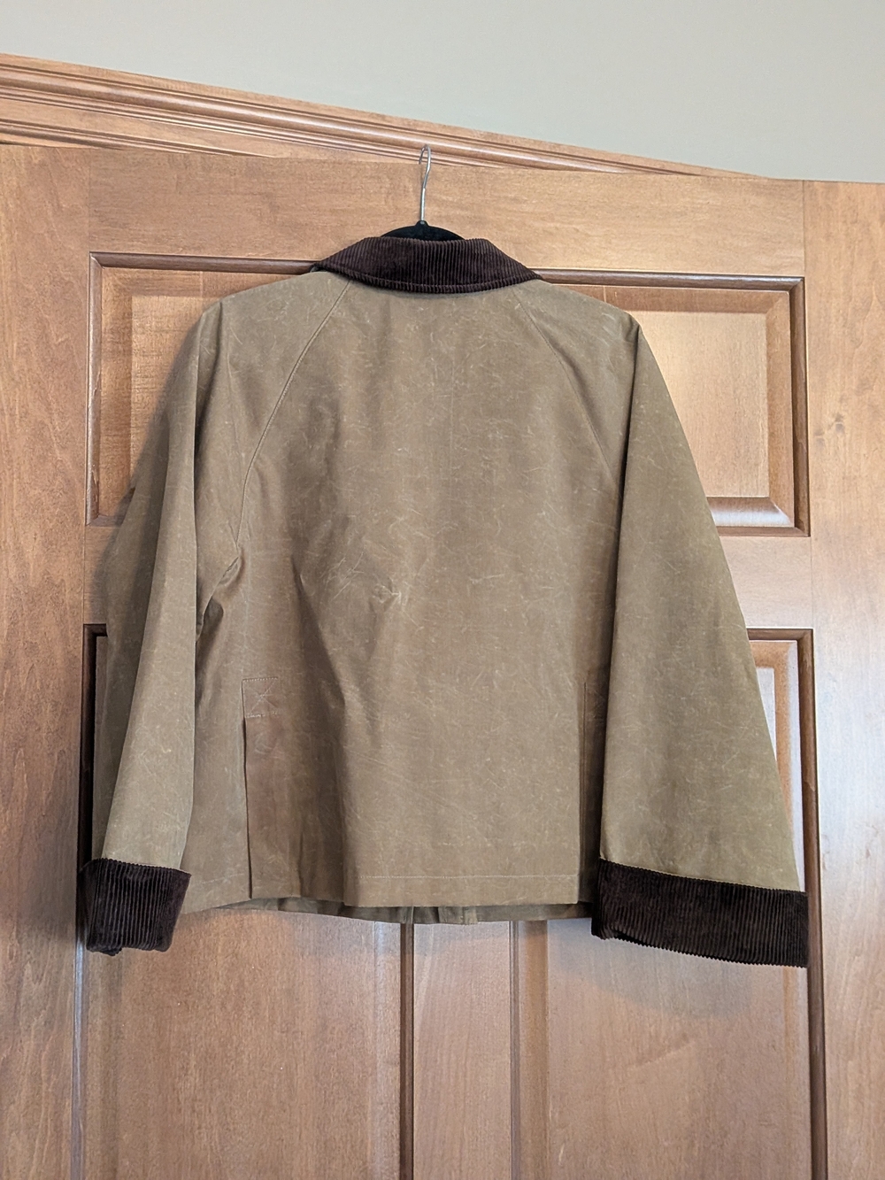 ALEX MILL Chiltern Cropped Jacket In Waxed Canvas -Medium - Picture 5 of 10
